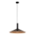 Hängeleuchte CAPRI 1xE27/15W/230V d 50 cm schwarz/kupfern