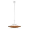 Hängeleuchte CAPRI 1xE27/15W/230V d 50 cm weiß/kupfern