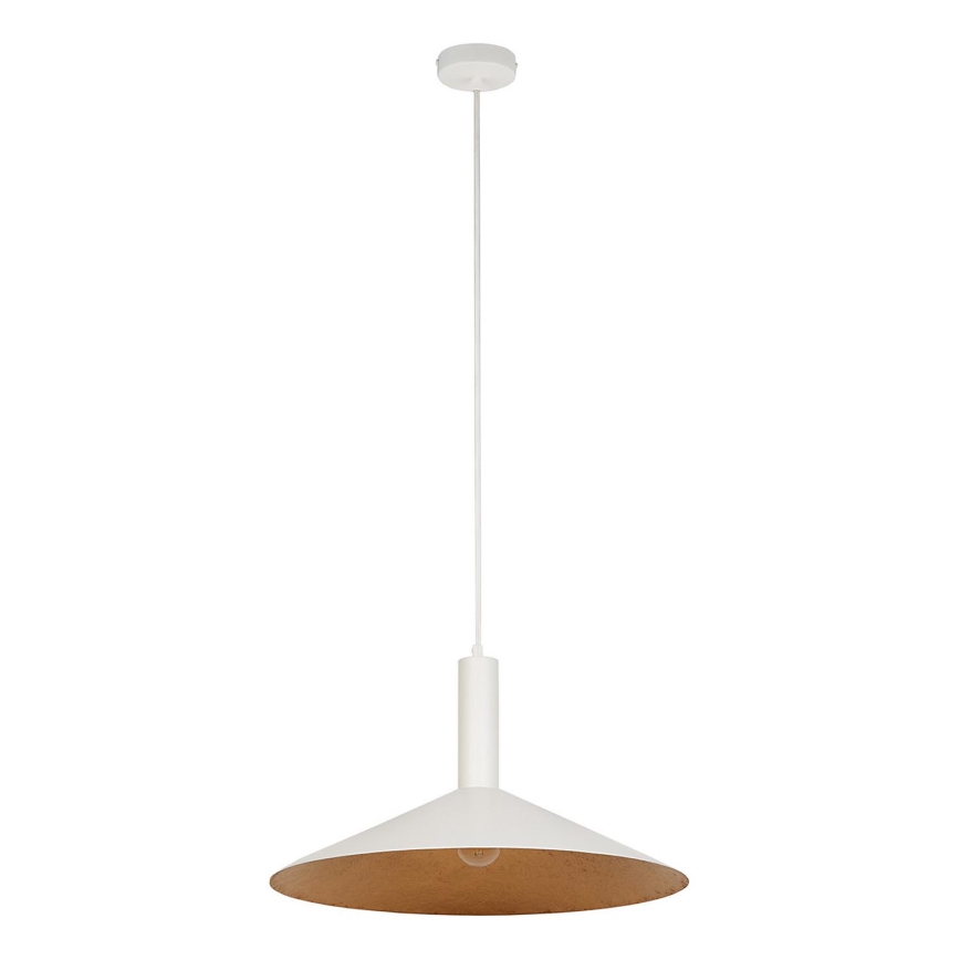 Hängeleuchte CAPRI 1xE27/15W/230V d 50 cm weiß/kupfern