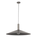 Hängeleuchte CAPRI 1xE27/15W/230V d 70 cm anthrazit/grau
