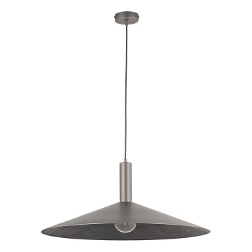 Hängeleuchte CAPRI 1xE27/15W/230V d 70 cm anthrazit/grau