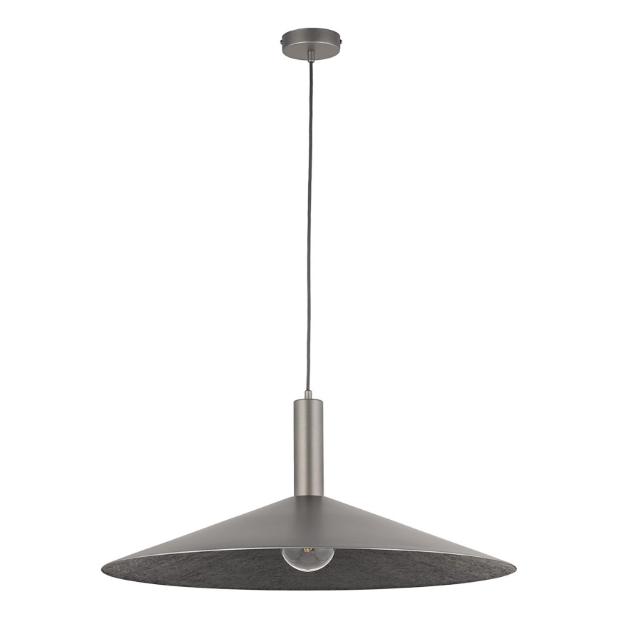 Hängeleuchte CAPRI 1xE27/15W/230V d 70 cm anthrazit/grau