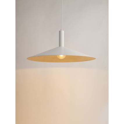 Hängeleuchte CAPRI 1xE27/15W/230V d 70 cm weiß/golden