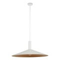 Hängeleuchte CAPRI 1xE27/15W/230V d 70 cm weiß/kupfern