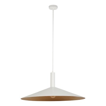 Hängeleuchte CAPRI 1xE27/15W/230V d 70 cm weiß/kupfern