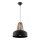 Hängeleuchte CASCO 1xE27/60W/230V d 30 cm Birke