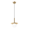Hängeleuchte CHITA an Kabel 1xG9/5W/230V gold
