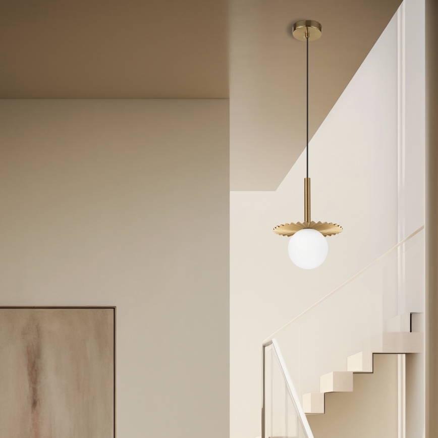 Hängeleuchte CHITA an Kabel 1xG9/5W/230V gold
