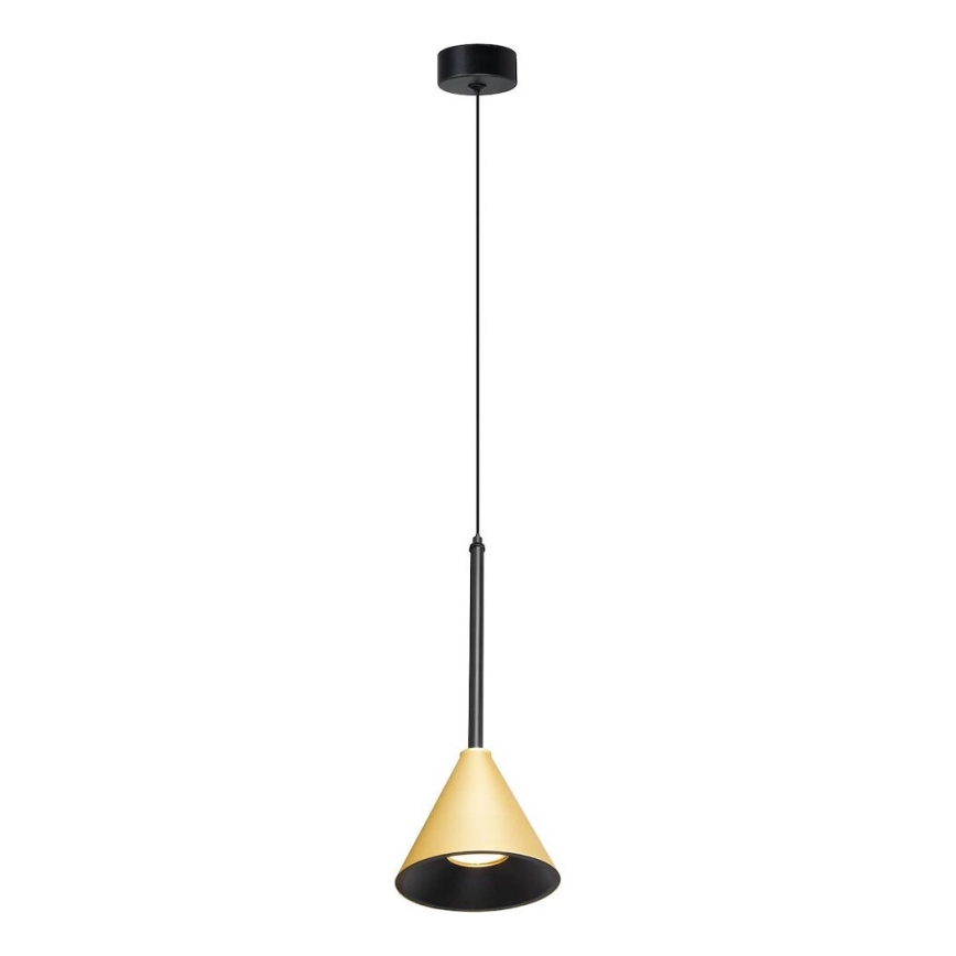 Hängeleuchte CONE 1xGU10/10W/230V golden/schwarz