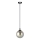 Hängeleuchte COSMO 1xE14/10W/230V d 14 cm schwarz/grau