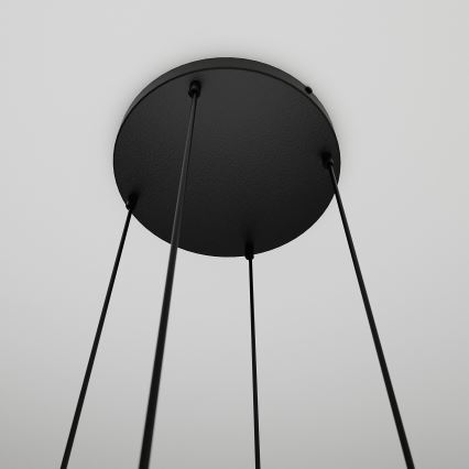 Hängeleuchte COSMO 4xE14/10W/230V d 40 cm schwarz/grau
