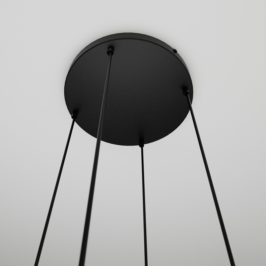 Hängeleuchte COSMO 4xE14/10W/230V d 40 cm schwarz/grau