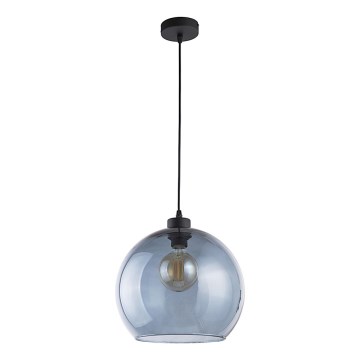 Hängeleuchte CUBUS 1xE27/60W/230V blau
