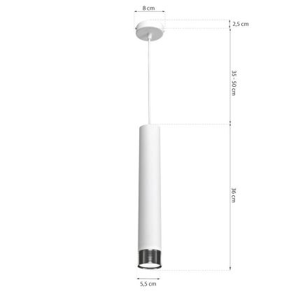 Hängeleuchte DANI 1xGU10/8W/230V