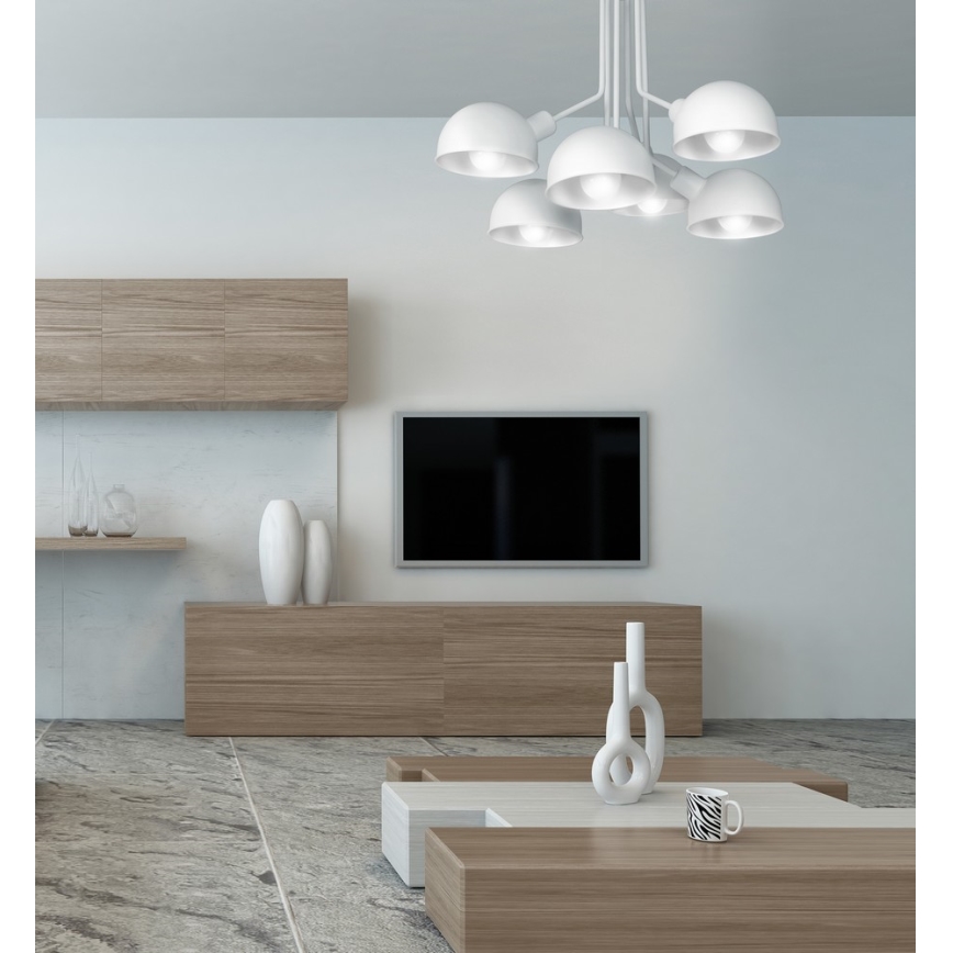 Hängeleuchte DEVIN 6xE27/60W/230V