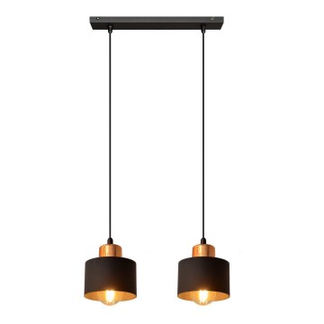 Hängeleuchte EDISON 2xE27/15W/230V