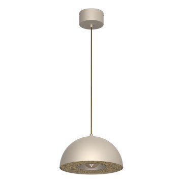 Hängeleuchte ELGUND 1xE27/15W/230V d 28,5 cm beige