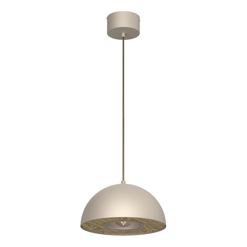 Hängeleuchte ELGUND 1xE27/15W/230V d 28,5 cm beige