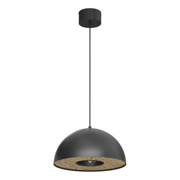 Hängeleuchte ELGUND 1xE27/15W/230V d 35 cm schwarz