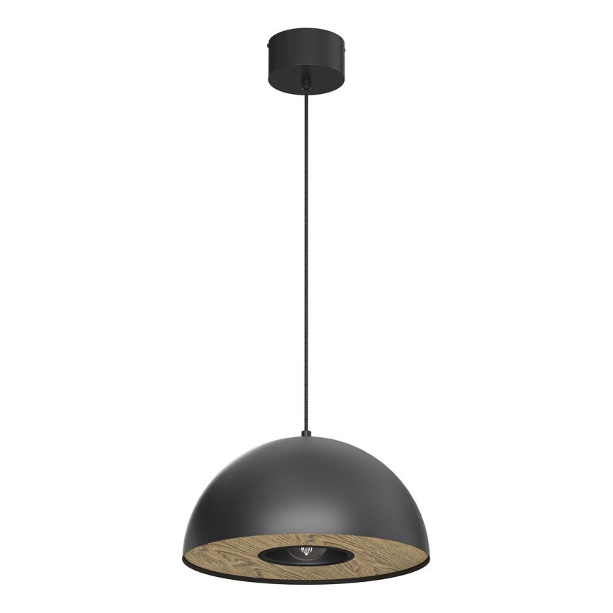 Hängeleuchte ELGUND 1xE27/15W/230V d 35 cm schwarz