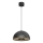 Hängeleuchte ELGUND 1xE27/15W/230V d 35 cm schwarz