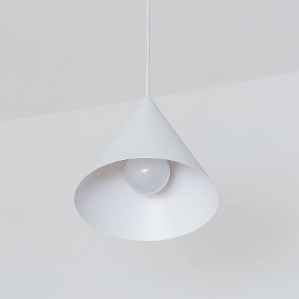 Hängeleuchte ETNA an Kabel, 1x E27/15W/230V, Ø 18,5 cm, weiß