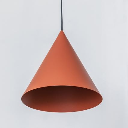 Hängeleuchte ETNA II an Kabel 1xE27/15W/230V Ø 25 cm orange