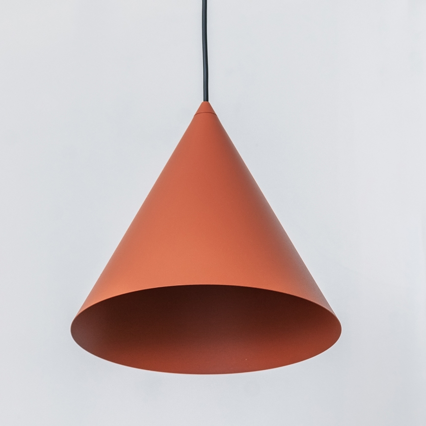 Hängeleuchte ETNA II an Kabel 1xE27/15W/230V Ø 25 cm orange