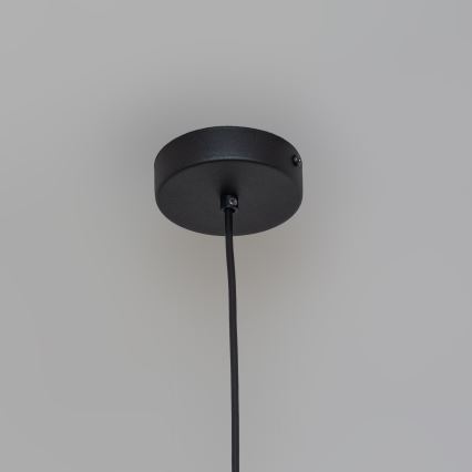 Hängeleuchte ETNA II mit Kabelaufhängung, 1x E27/15W/230V, Ø 18,5 cm, schwarz