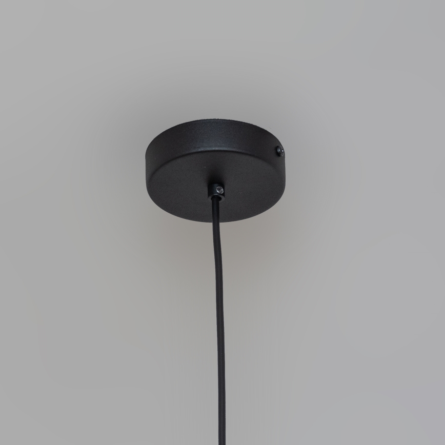 Hängeleuchte ETNA II mit Kabelaufhängung, 1x E27/15W/230V, Ø 18,5 cm, schwarz
