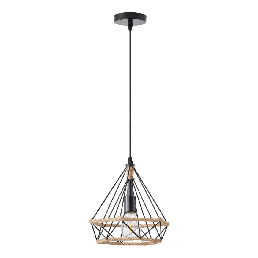 Hängeleuchte FLARE 1xE27/15W/230V d 25 cm beige