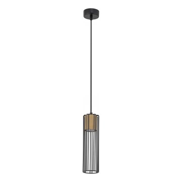 Hängeleuchte FOBIA 1xGU10/25W/230V schwarz/golden