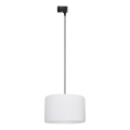 Hängeleuchte für 1-Phasen-Schienensystem TRACER 1xE27/15W/230V d 38 cm schwarz/weiß