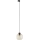 Hängeleuchte für 3-Phasen-Schienensystem CUBUS 1xE27/15W/230V schwarz/rauchig beige
