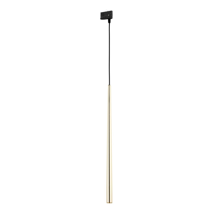 Hängeleuchte für 3-Phasen-Schienensystem PIANO 1xG9/8W/230V golden/schwarz