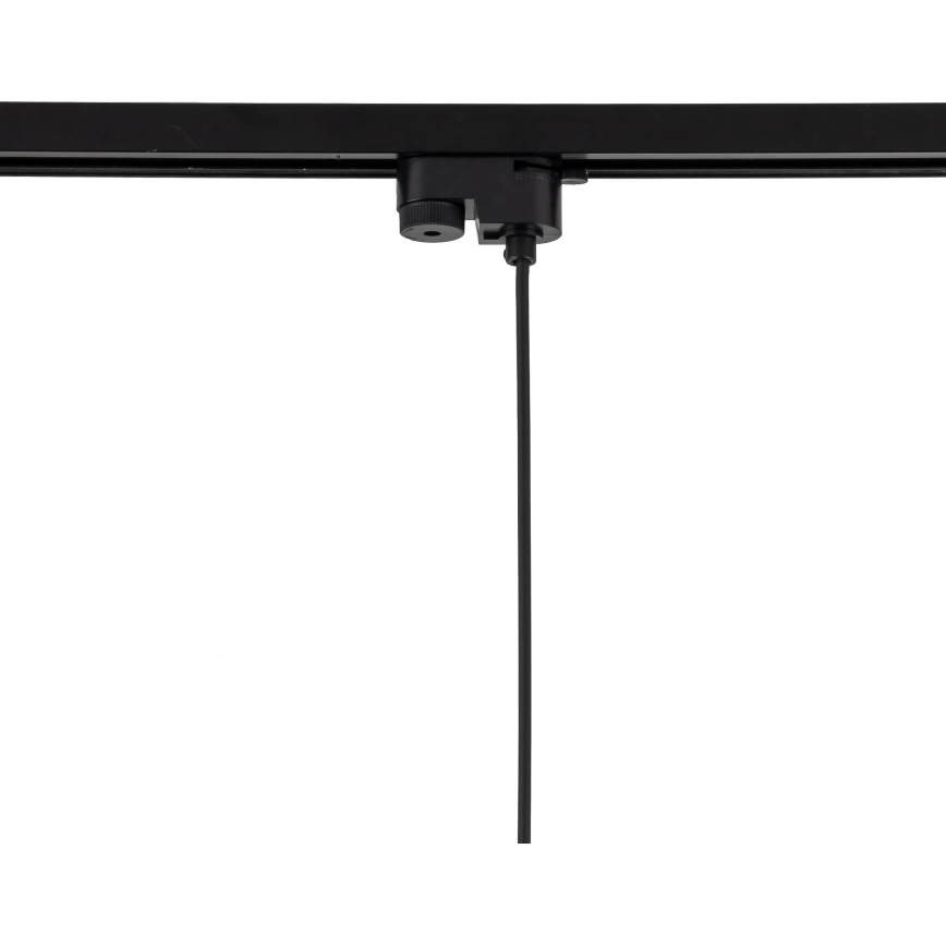 Hängeleuchte für 1-Phasen-Schienensystem TRACER 1xE27/15W/230V d 30 cm schwarz/grau