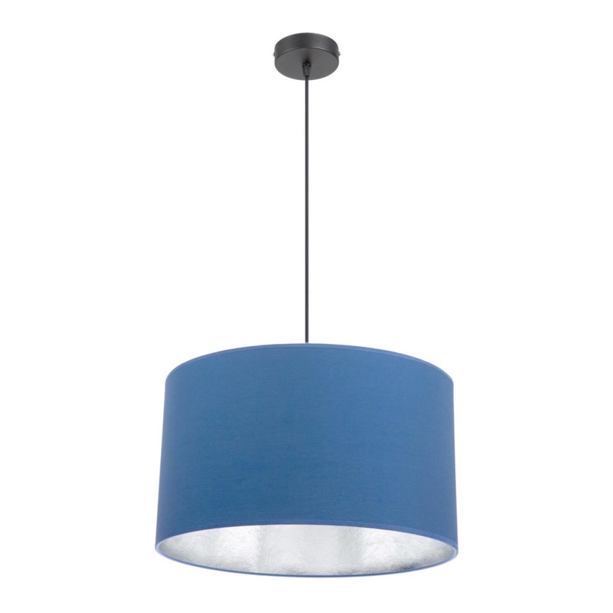 Hängeleuchte GLEAM 1xE27/60W/230V blau/silber | Beleuchtung.de
