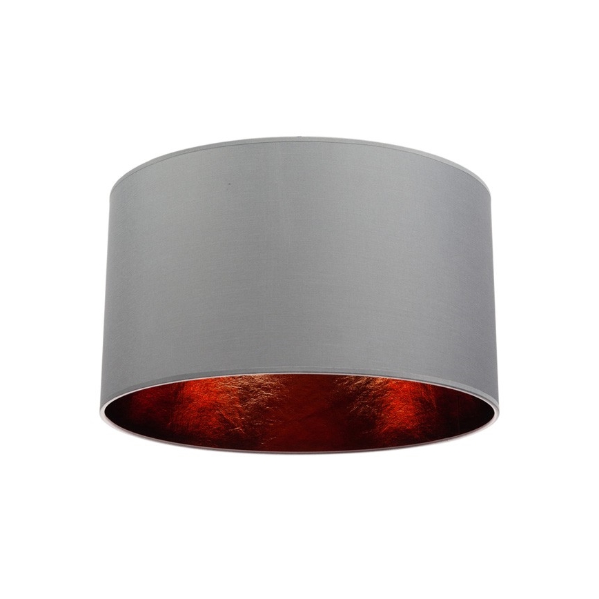 Hängeleuchte GLEAM 1xE27/60W/230V  grau/kupfer