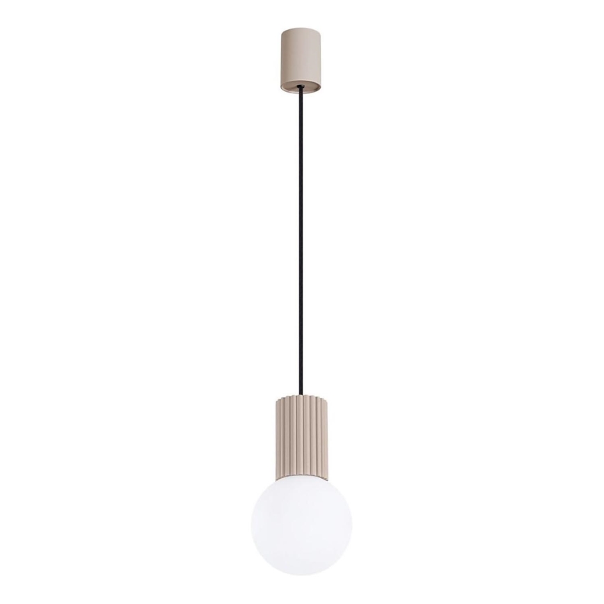 Hängeleuchte HALO 1xG9/8W/230V d 12 cm beige