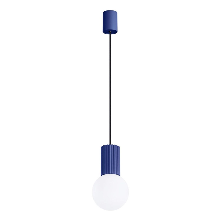 Hängeleuchte HALO 1xG9/8W/230V d 12 cm blau