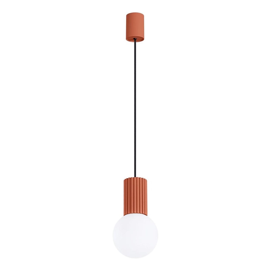 Hängeleuchte HALO 1xG9/8W/230V d 12 cm orange