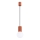 Hängeleuchte HALO 1xG9/8W/230V d 12 cm orange