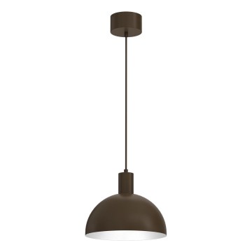 Hängeleuchte HANDA mit Kabel 1xE27/15W/230V braun