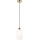 Hängeleuchte HARMA 1xE27/15W/230V d 14 cm weiß/golden
