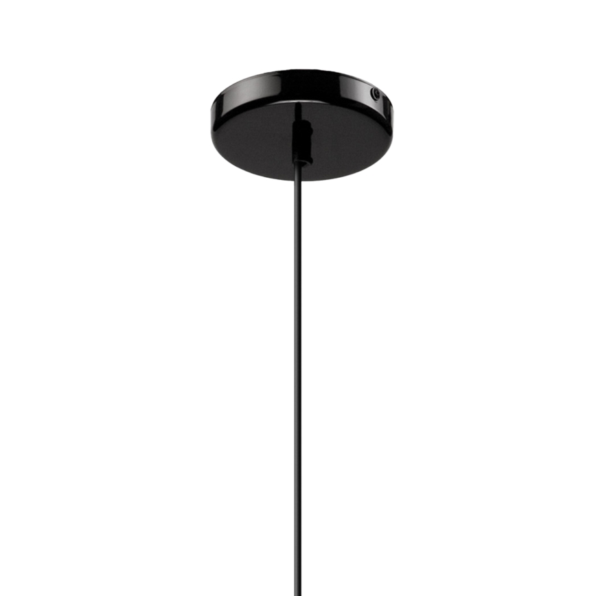 Hängeleuchte HARMA 1xE27/15W/230V d 25 cm weiß/schwarz