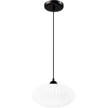 Hängeleuchte HARMA 1xE27/15W/230V d 30 cm weiß/schwarz