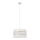 Hängeleuchte HELEN 1xE27/15W/230V Durchschn. 35 cm weiß/gold