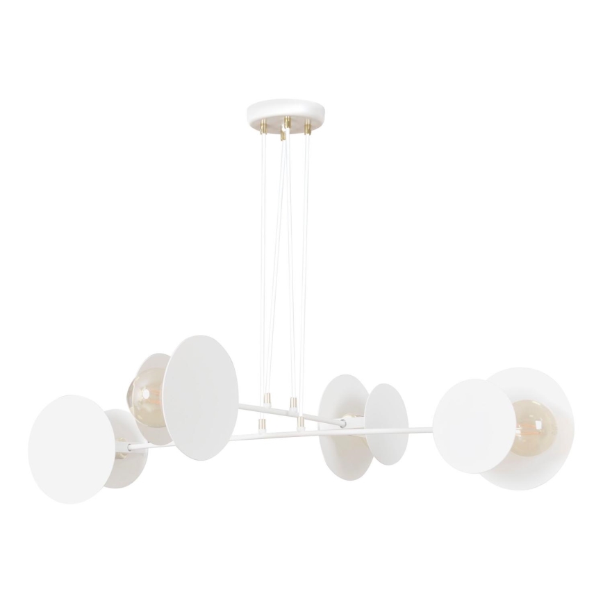 Hängeleuchte IDEA 4xE27/15W/230V weiß
