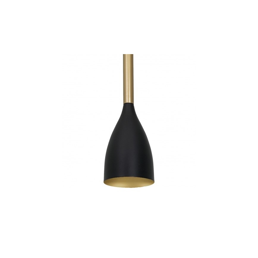 Hängeleuchte ISTAPPAR 1xE27/60W/230V schwarz/gold
