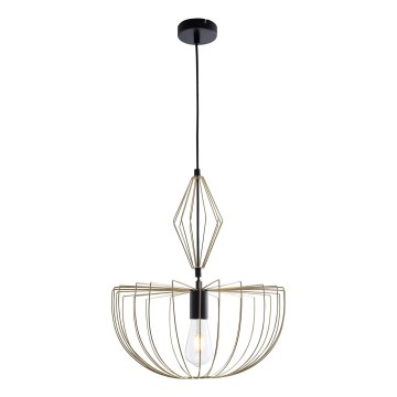 Hängeleuchte JASMINA 1xE27/20W/230V d 40 cm golden